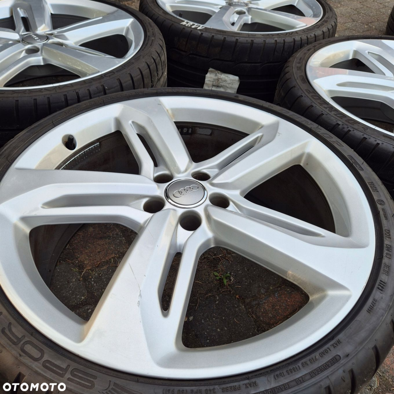 LATO KOŁA 21 ORYGINAŁ AUDI A6 C7 S6 RS6 A8 Q3 265/30 R21 - 8