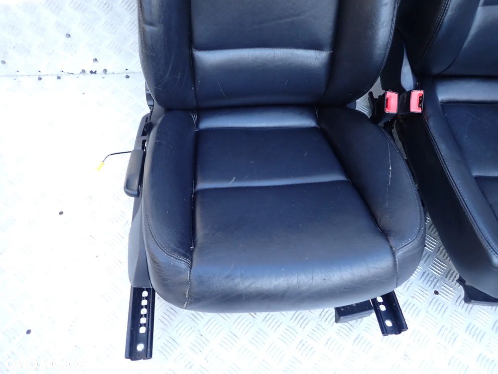 FOTELE SIEDZENIA KOMPLET PRZÓD TYŁ SKÓRA  AUDI A4 B6 - 5