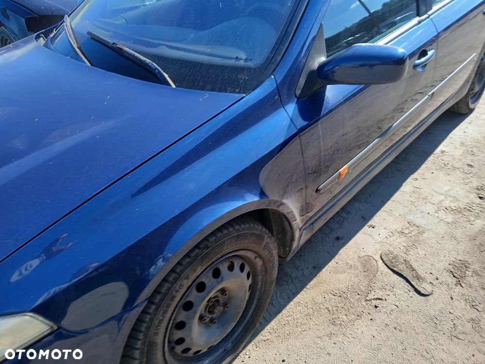 RENAULT LAGUNA II TED44 maska pokrywa silnika klapa bagażnika zderzak lampa reflektor pas przedni - 3