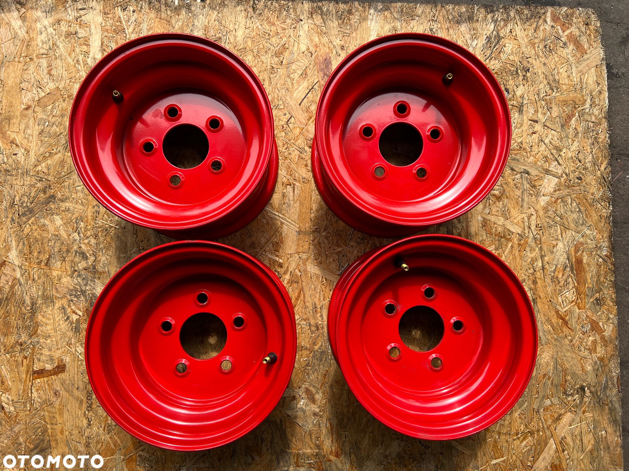 FELGA KOŁO OBRĘCZ PRZYCZEPY PRZYCZEPKI 10 CALI 6.00x10" 5x114,3 ET:-4 OTW67mm - 1