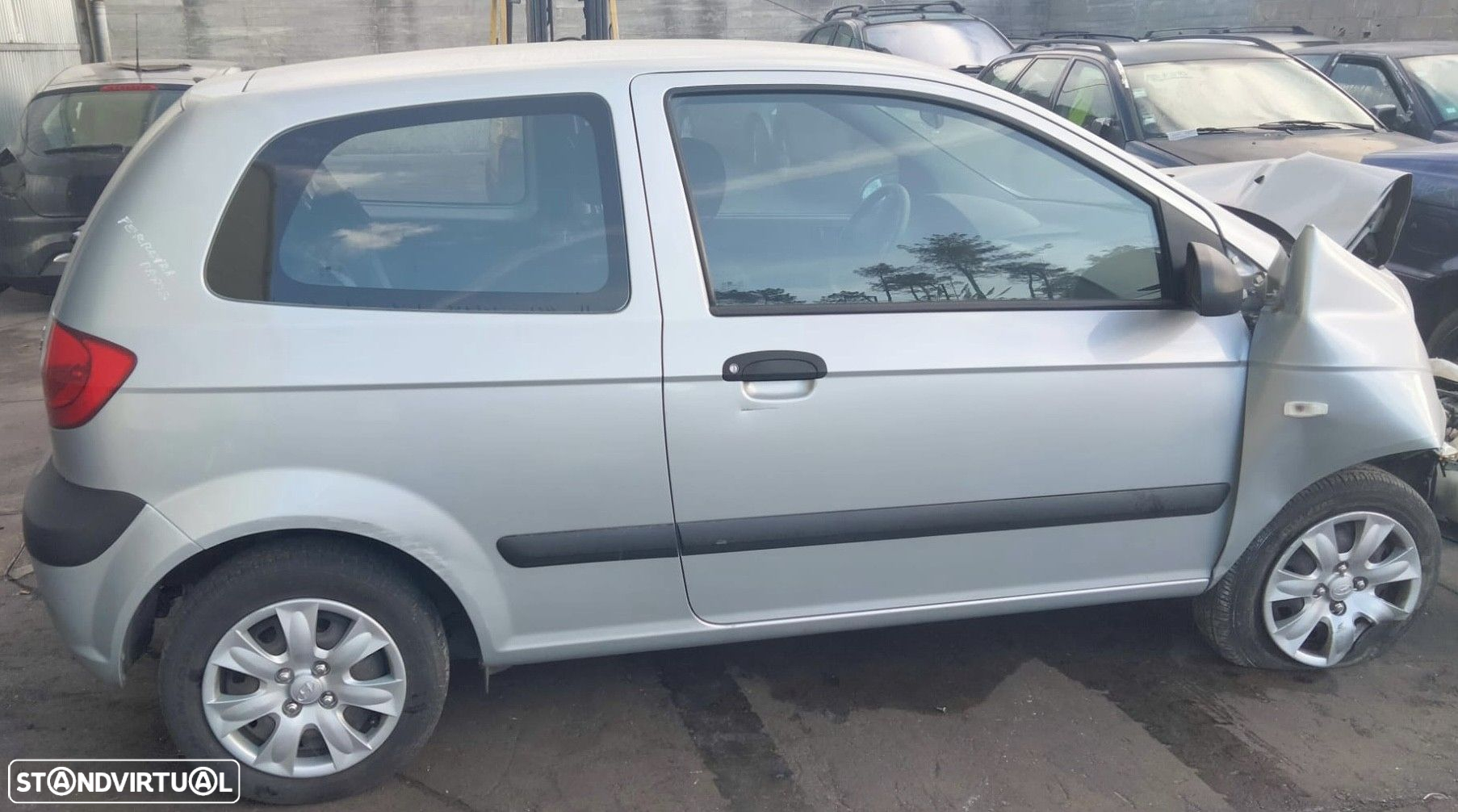 Hyundai Getz 1.1i de 2010 disponível para peças MOTOR VENDIDO - 3