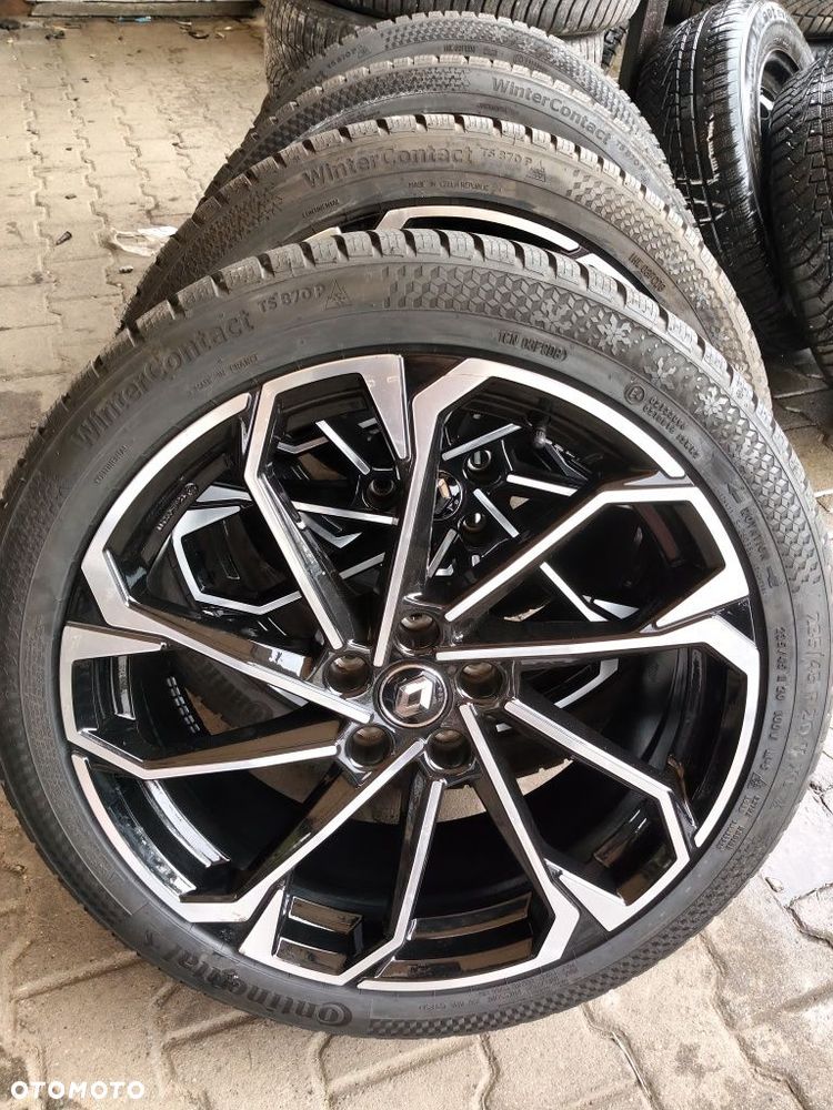 Koła aluminiowe zimowe Renault 235/45/20 Continental 5x114,3 - 4