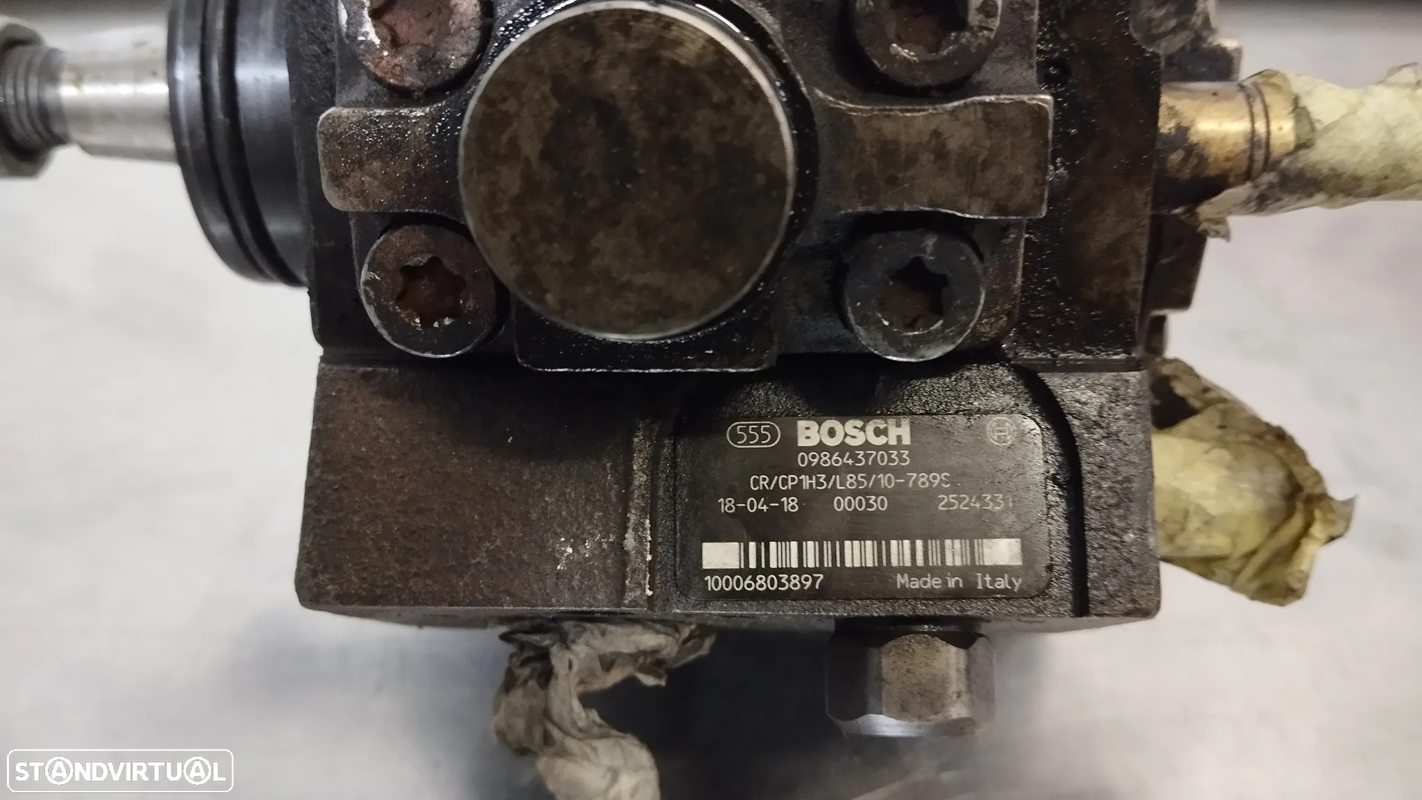 BOMBA DE ALTA PRESSÃO RENAULT MASTER II / OPEL MOVANO 2.5DCI REF. 0986437033 - 2