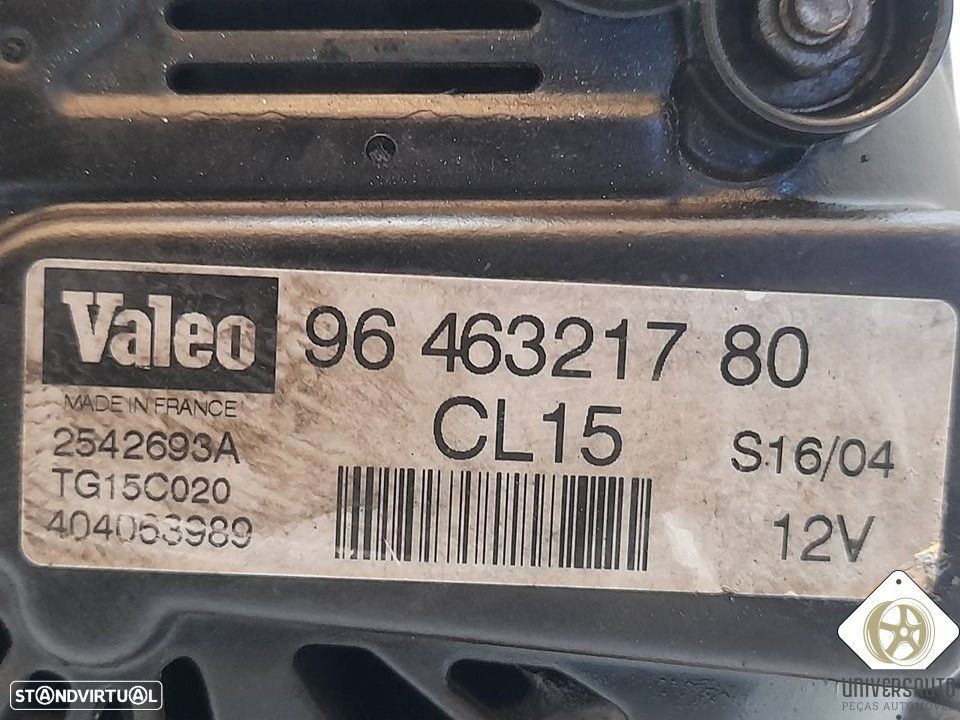ALTERNADOR PEUGEOT 807 2004 - 3