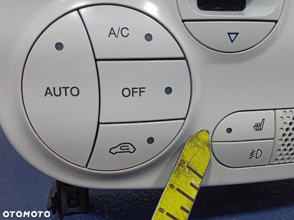 FIAT 500 500E I PANEL PRZEŁĄCZNIK KLIMATYZACJI NAWIEWU P1VH54LW9AG - 7
