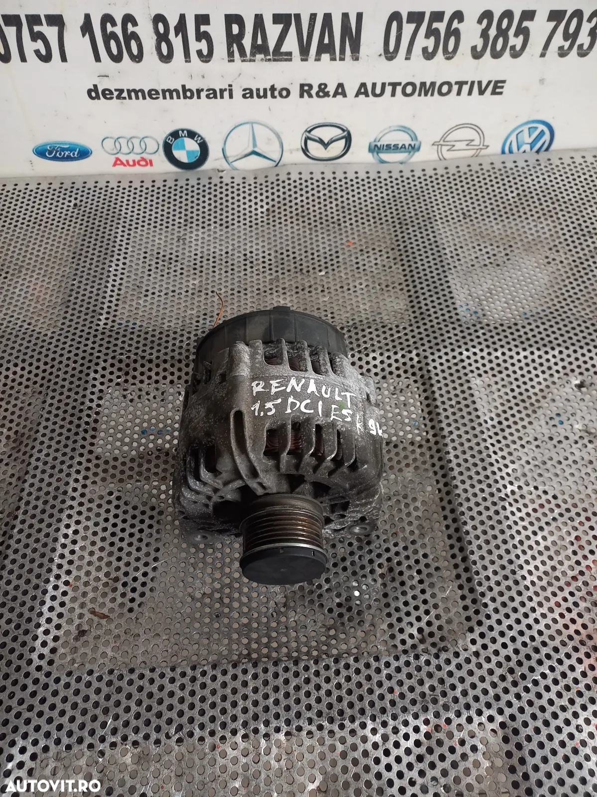 Alternator Dacia Renault Nissan 1.5 Dci Euro 5 Motor K9K Duster Dokker Stepway Logan Megane 3 Qashq - 2