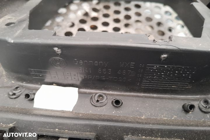 Consola centrala 5M1863487 Volkswagen VW Golf 6  [din 2008 pana  2015 - 2