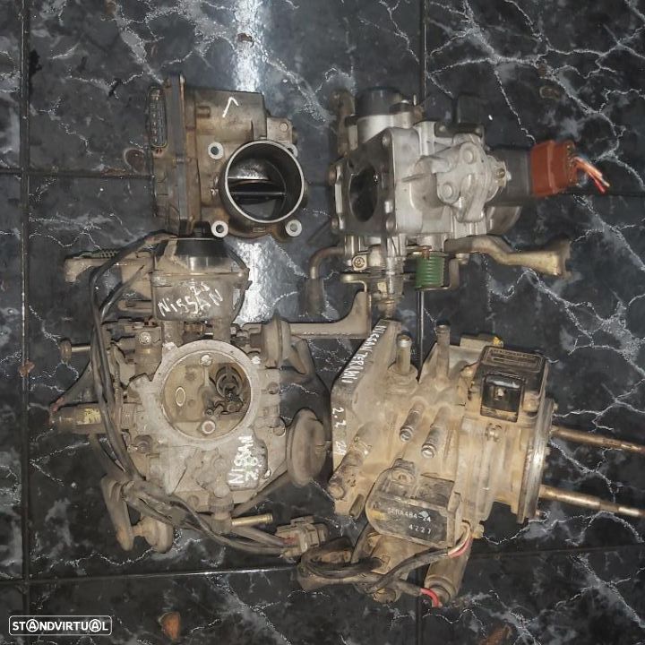 Borboletas admissão torres injecção Nissan vários modelos - 1