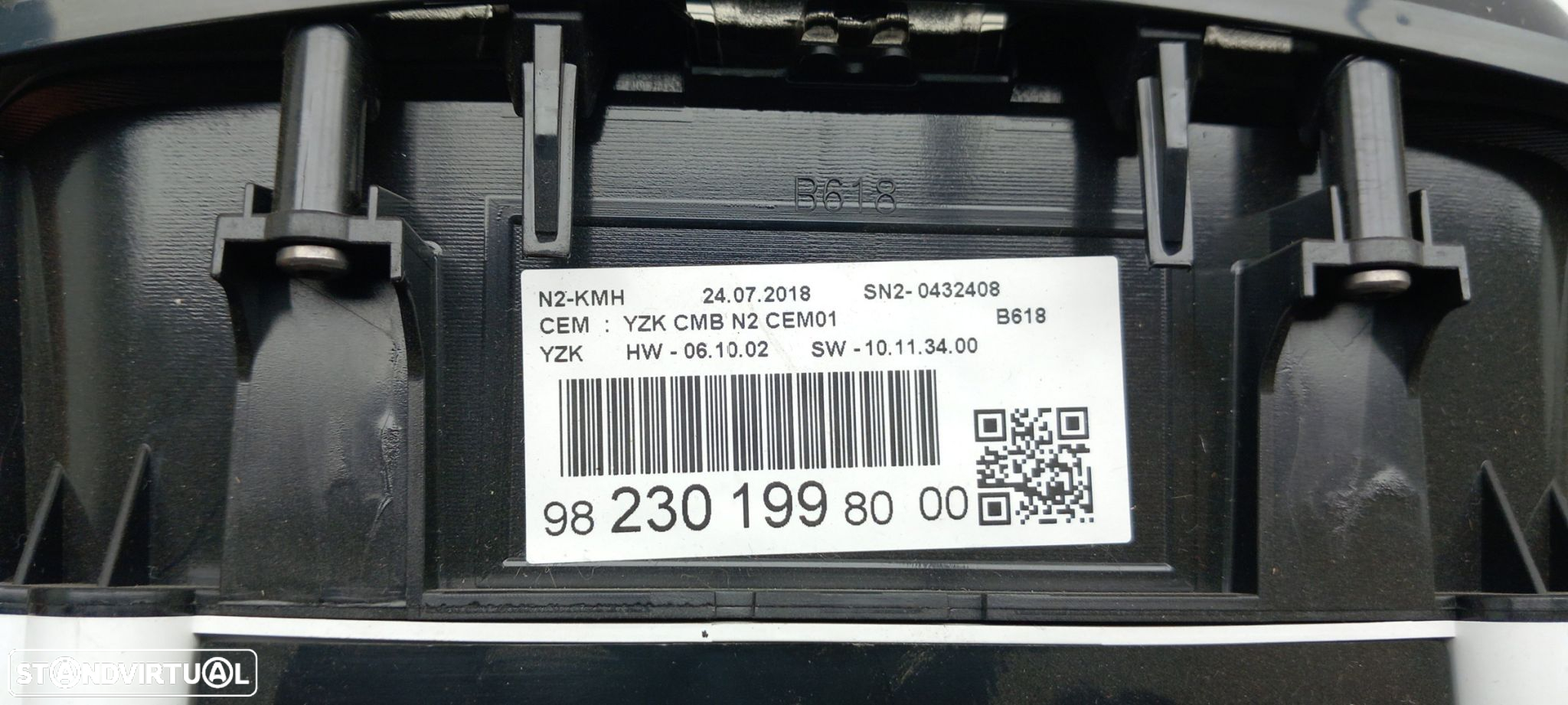 Quadrante / painel de instrumentos CITROËN C3 III (SX) - 3