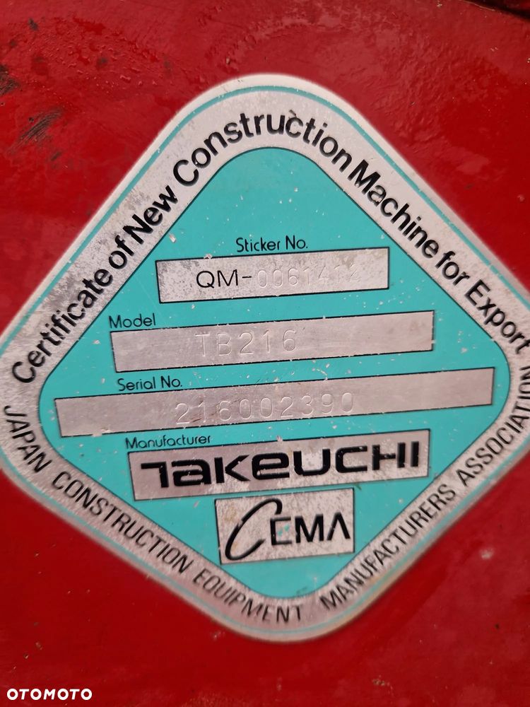 Takeuchi TB 216 - 8