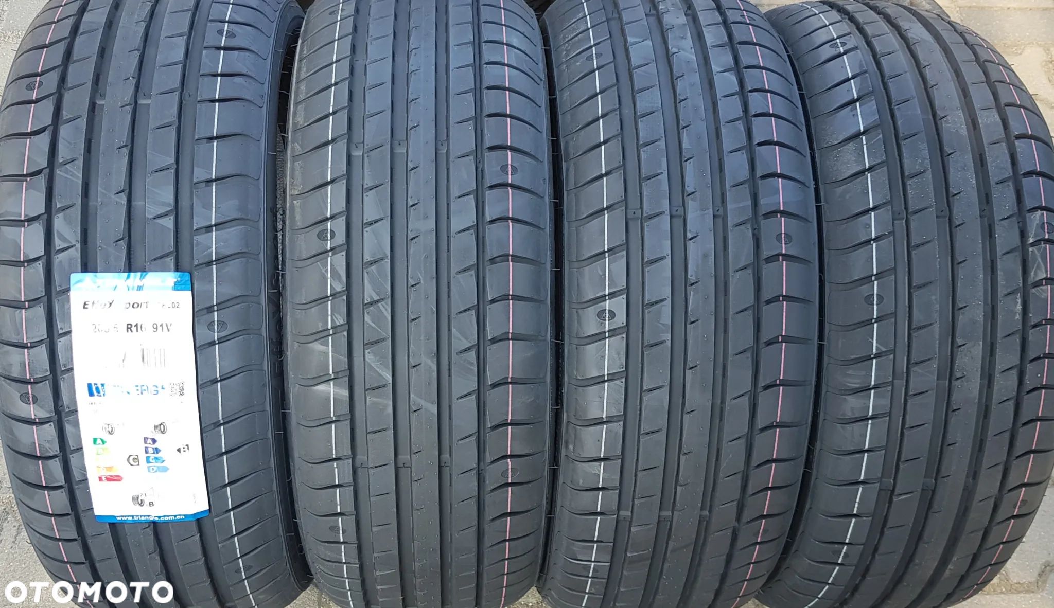 4x 205/55R16 Triangle EffexSport TH202 Komplet opon letnich - 1