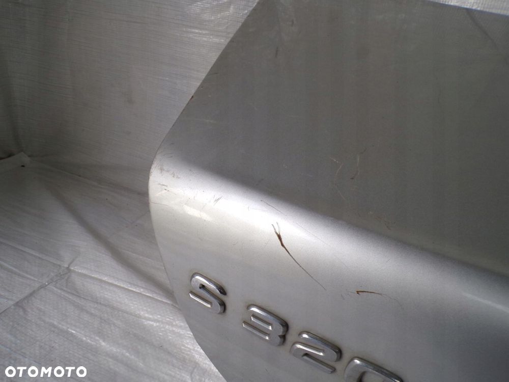 Mercedes S-klasa W220 KLAPA BAGAŻNIKA TYŁ TYLNA - 13