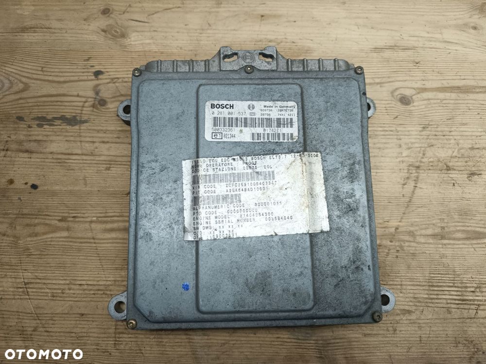 sterownik silnika komputer iveco daily 99-06 2.3 2.8 3.0 euro 3 - 5