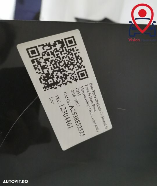 Bara Spate Originala Cu Senzori Si Fusta In Stare Buna Mercedes-Benz - 10