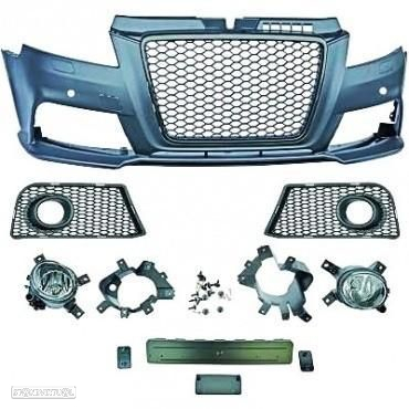 Para-choques Audi A3 8P1 Hatchback (2009 a 2012) Look RS3 - 6