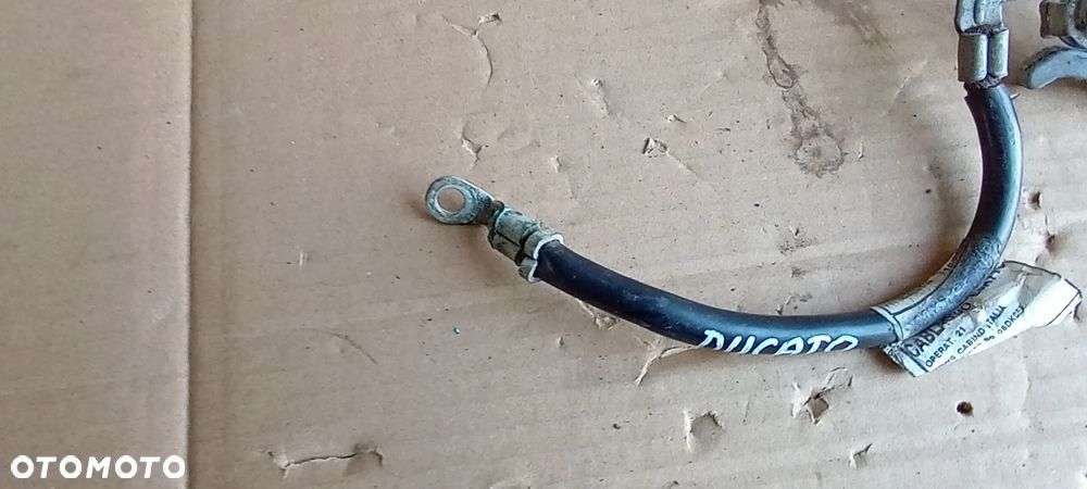 Klema minusowa przewód masowy akumulatora Fiat Ducato III 1362822080 - 6