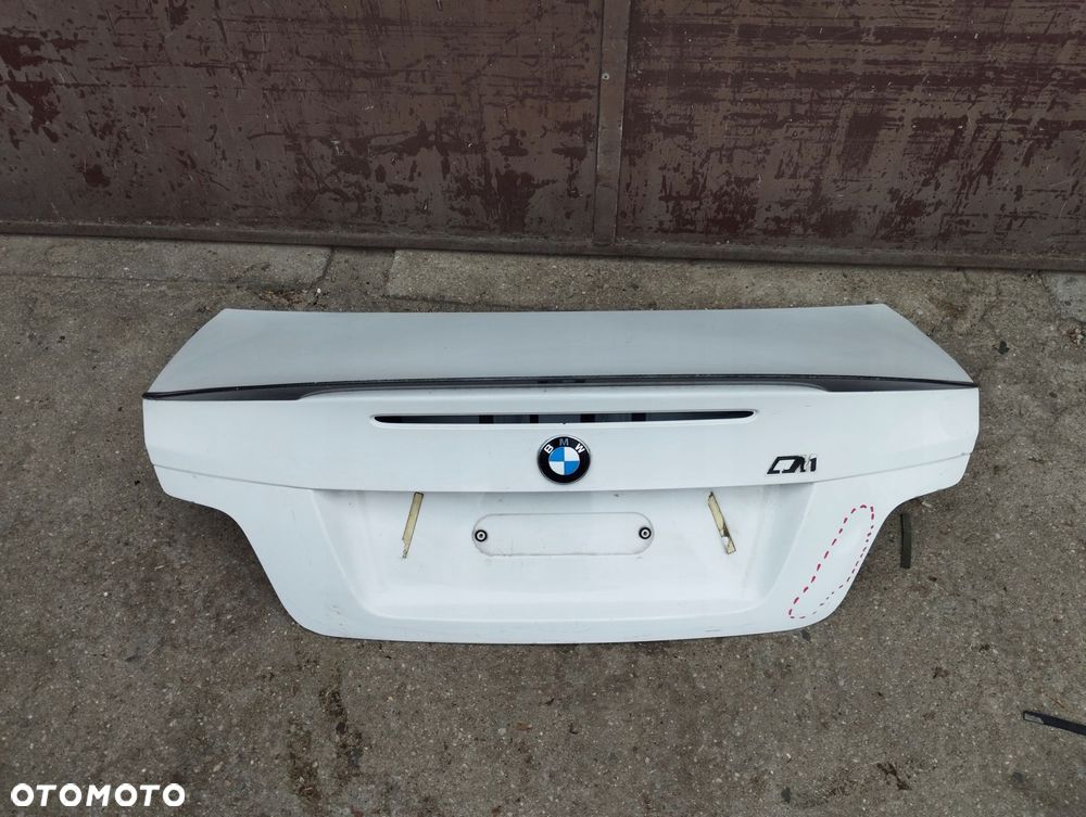 klapa bagażnika bmw 1 e82 coupe carbon spoiler - 1