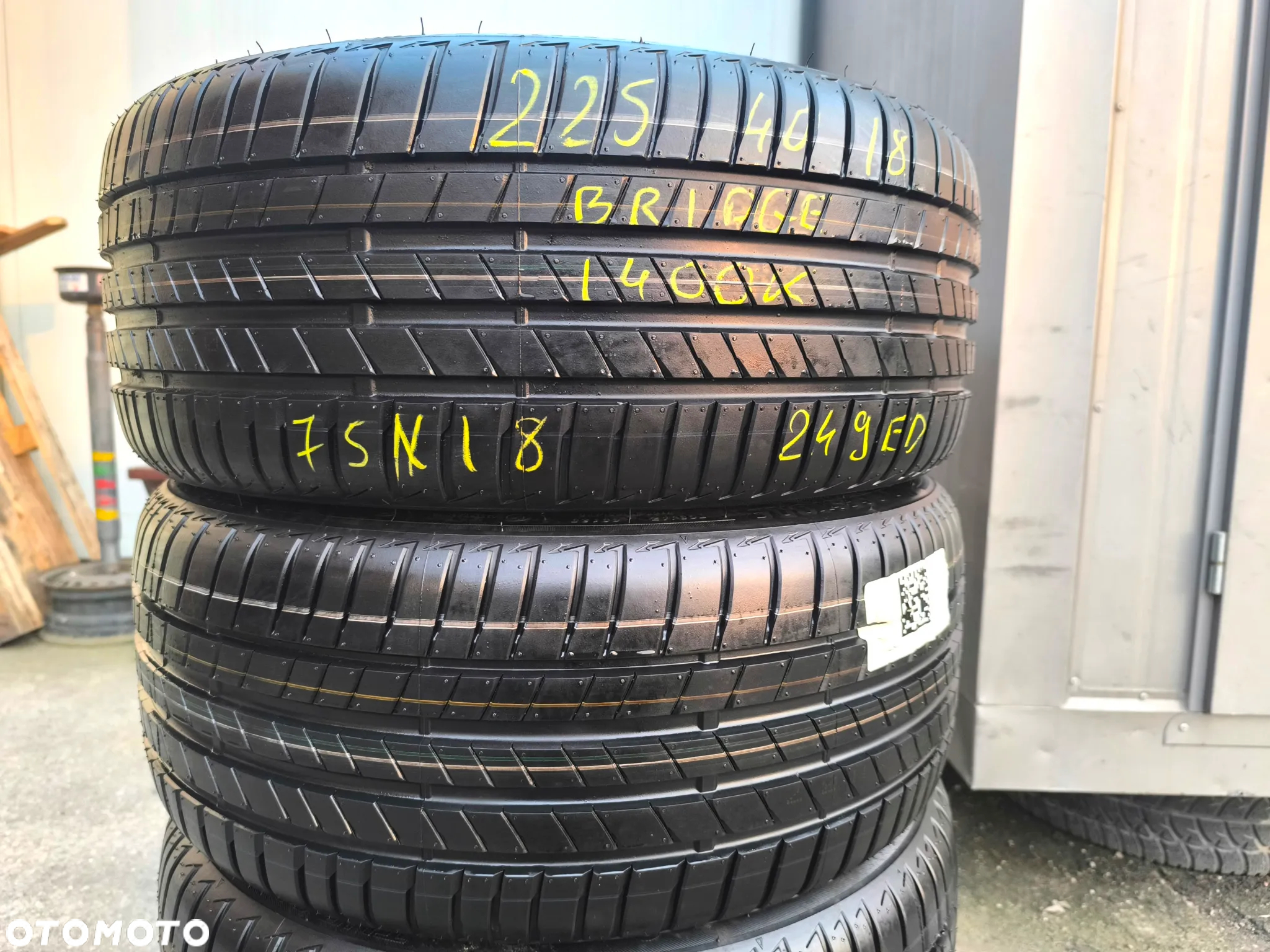 225/40R18 92Y Opony Letnie Lato BRIGDESTONE TURANZA T005 AO NOWE Legnica ALU-RAD 225/40 - 5