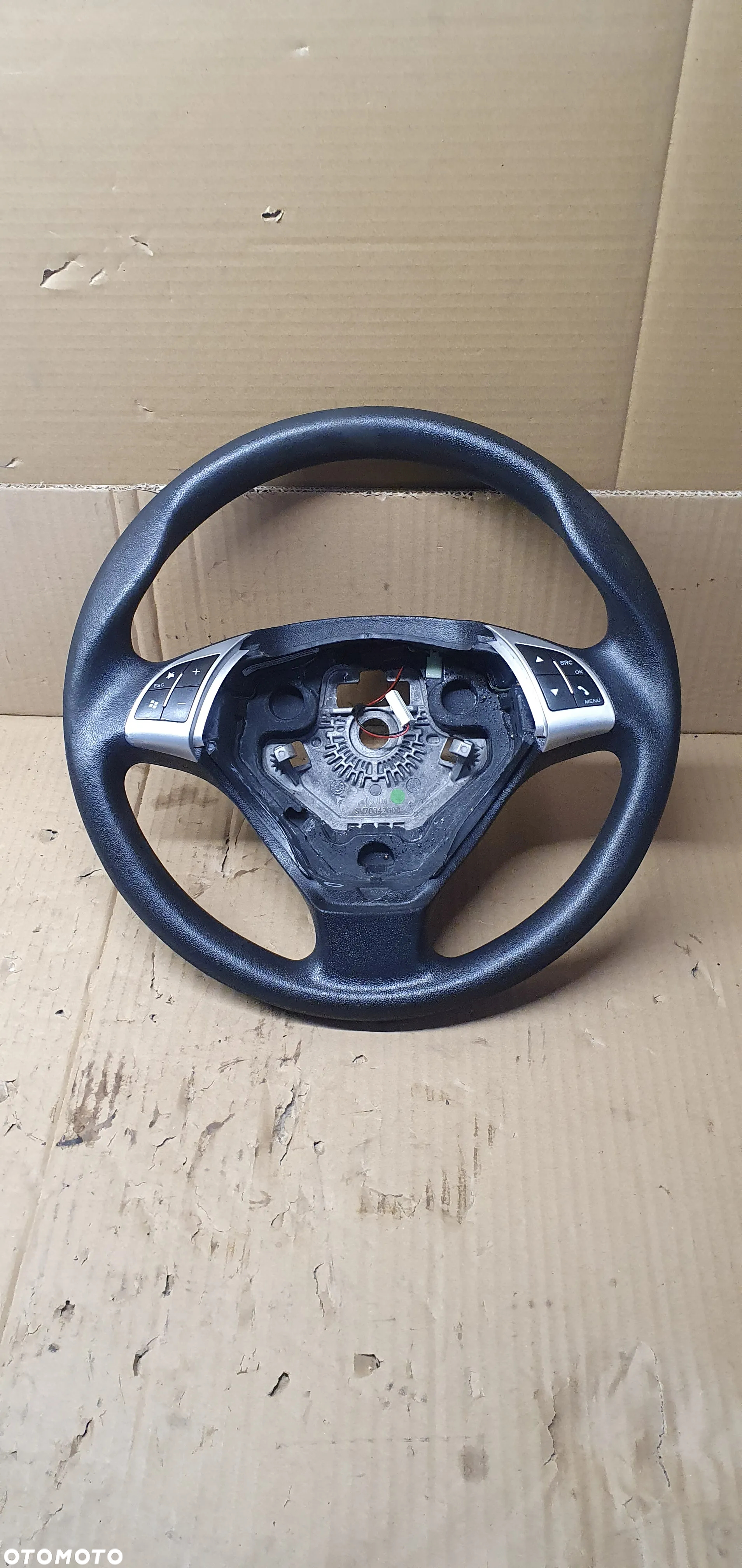Kierownica trójramienna multifunkcyjna mulifunkcja Fiat Punto EVO - 6