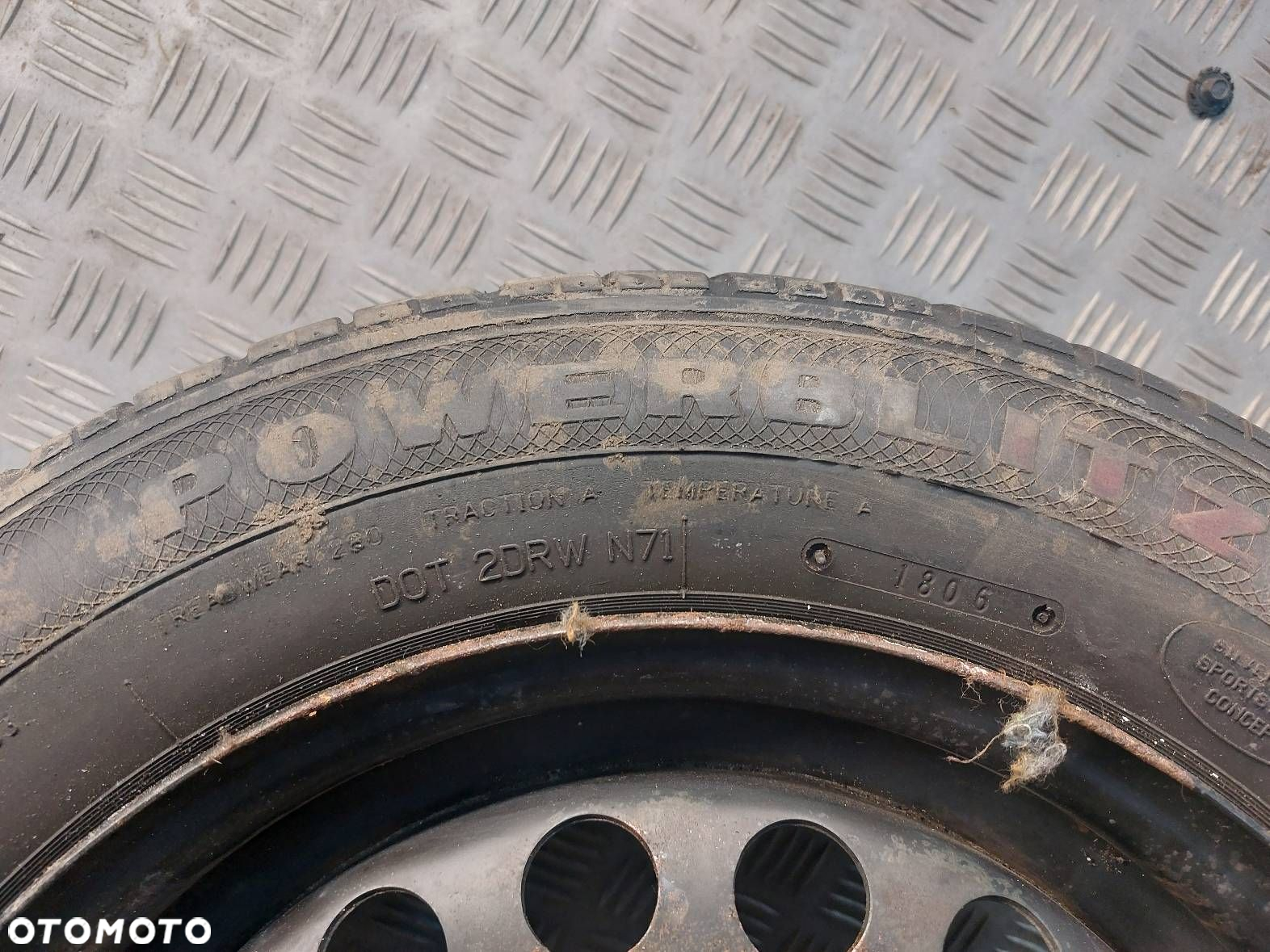 KOŁO ZAPASOWE ZAPAS 5.5JX14 ET 49 4X100 175/65R14 RENAULT CLIO II - 2