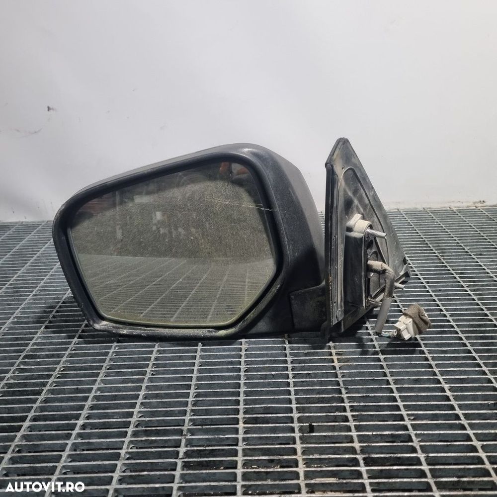 Oglinda stanga Mitsubishi L200 Facelift 2010 - 2015 4 Usi Amethyst Black Pearl X42 ... - 2