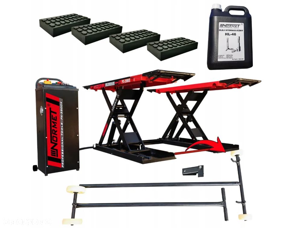 Podnośnik nożycowy mobilny 3,5T NORMET PX-3500X - 1