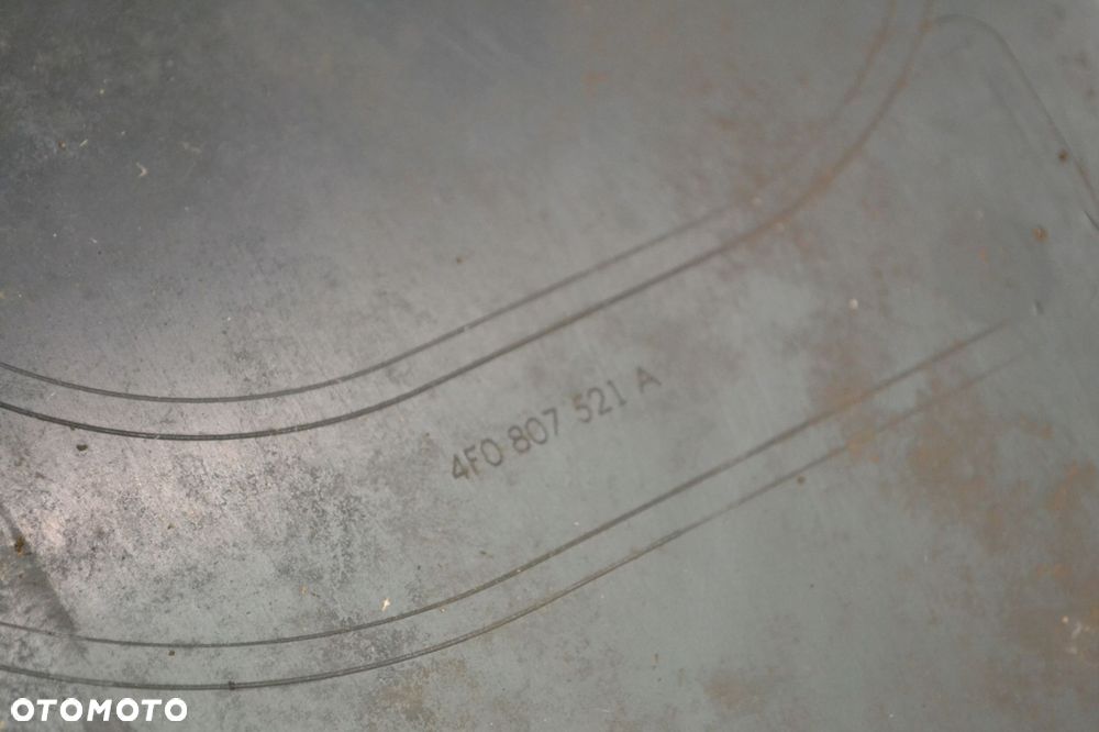 AUDI A6 C6 4F0807521A DÓŁ ZDERZAKA TYŁ - 8