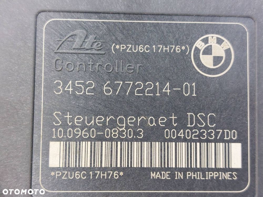 POMPA STEROWNIK ABS BMW E90 6772213 6772214 - 4