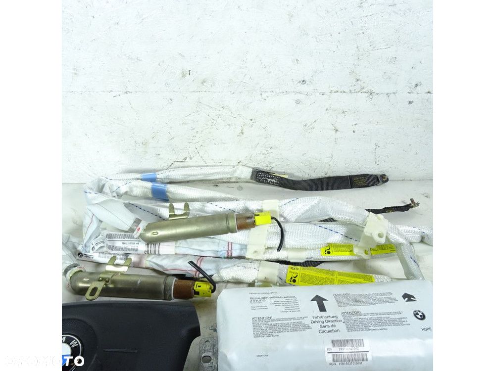 BMW 3 E46 PODUSZKI POWIETRZNE AIRBAG KOMPLET - 5