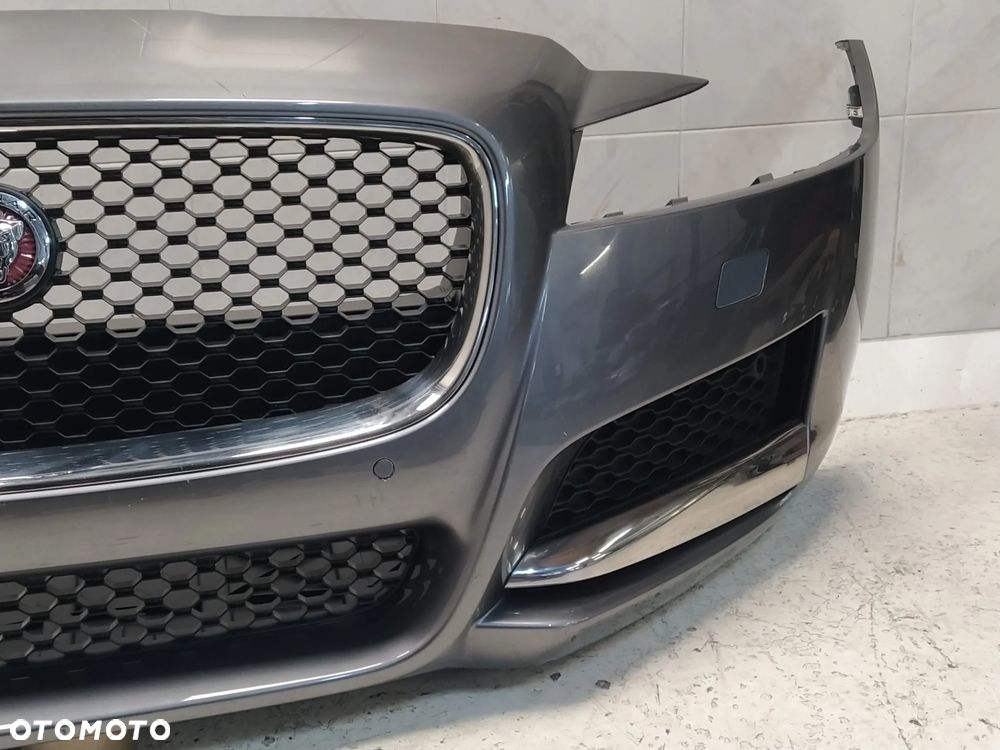 JAGUAR XF X260 ZDERZAK PRZÓD PRZEDNI KOMPLETNY 4XPDC SPRYSKIWACZE GRILL ATRAPA CHŁODNICY ZNACZEK WIĄZKA ORYGINAŁ - 7