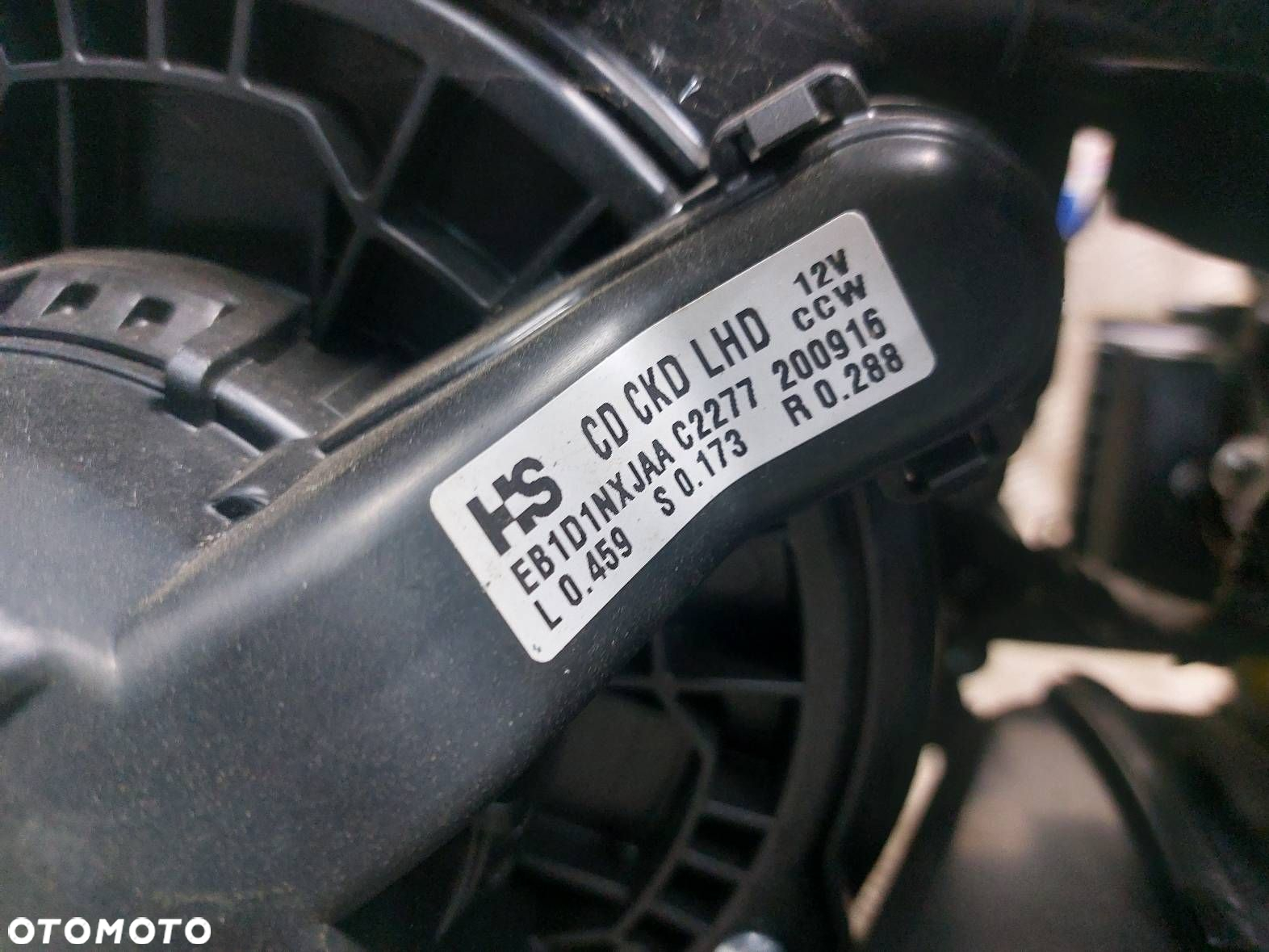OBUDOWA NAGRZEWNICY + DMUCHAWA KIA CEED III EU EB1D1NXJAA 97200-J7050 - 2