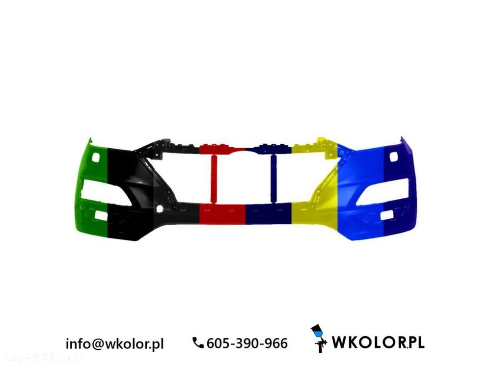 NOWY ZDERZAK HYUNDAI TUCSON 2015-2020 LAKIEROWANY W KOLOR - 1