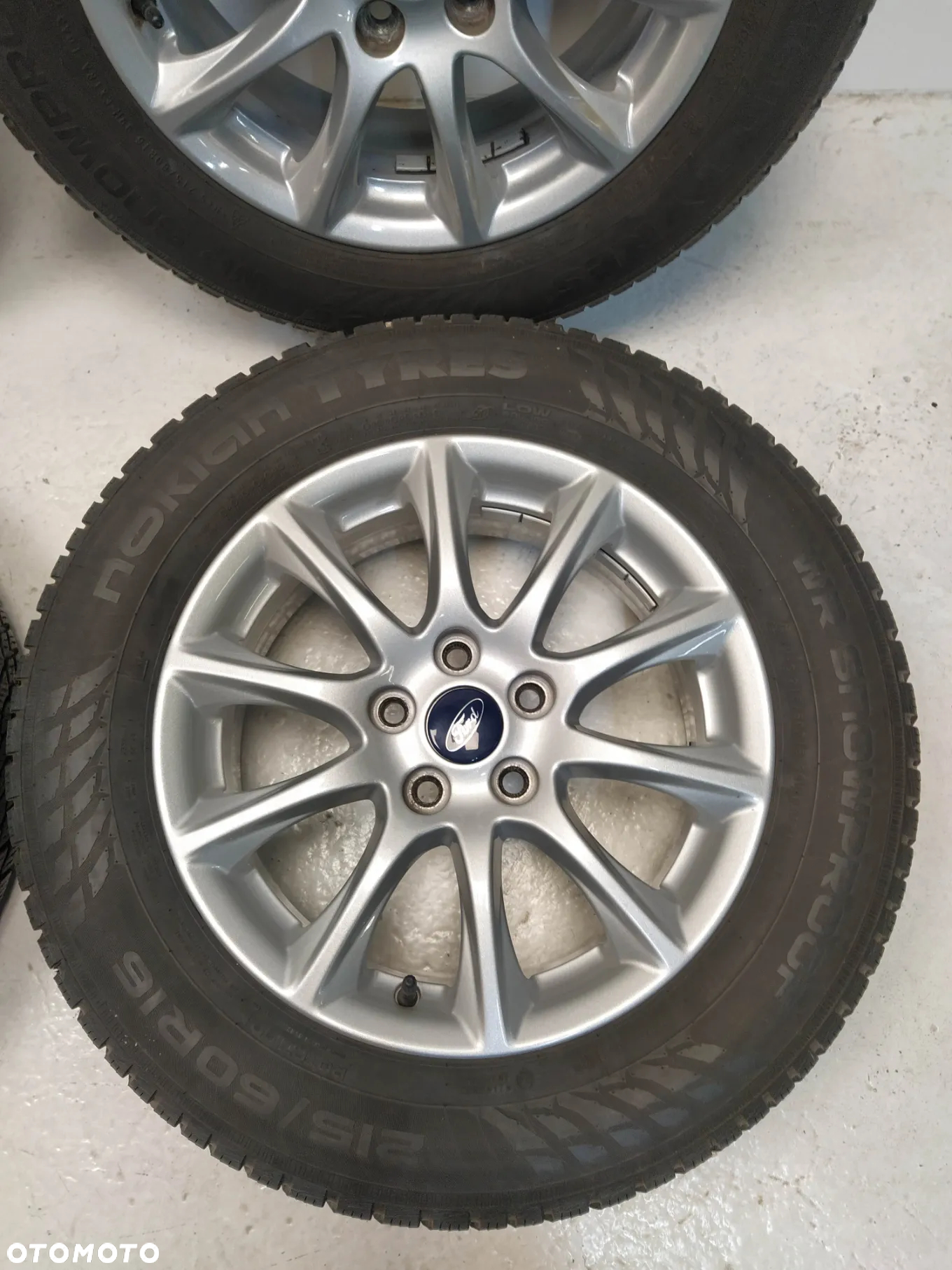 FORD FOCUS 2 3 4 / C-MAX / MONDEO 3 4 5 / KUGA / S-MAX / GALAXY 6.5X16 ORYGINALNE FELGI ALUMINIOWE R16 ET50 5x108 OPONY 215/60 KOŁA - 5