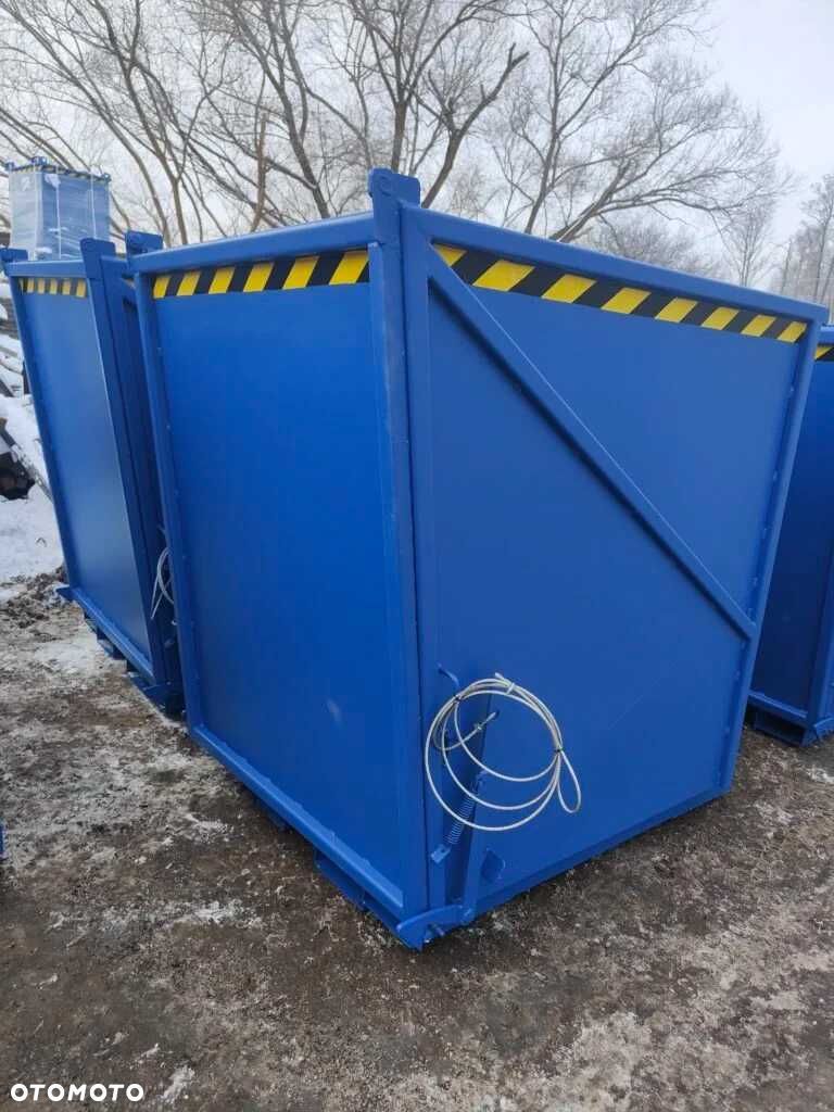 Kontener na odpady z profili okiennych.Pojemnik EcoFrameBox - 1