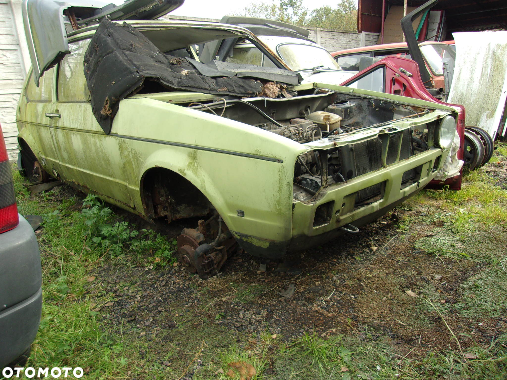VW GOLF Mk1 Drzwi Pas Szyby Skrzynia Lampy - 4