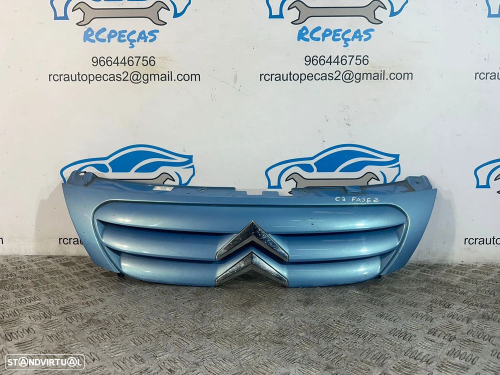 .Grelha Pára-choques Frente Original Citroen C3 9680094177 2002 - 2005 - 2