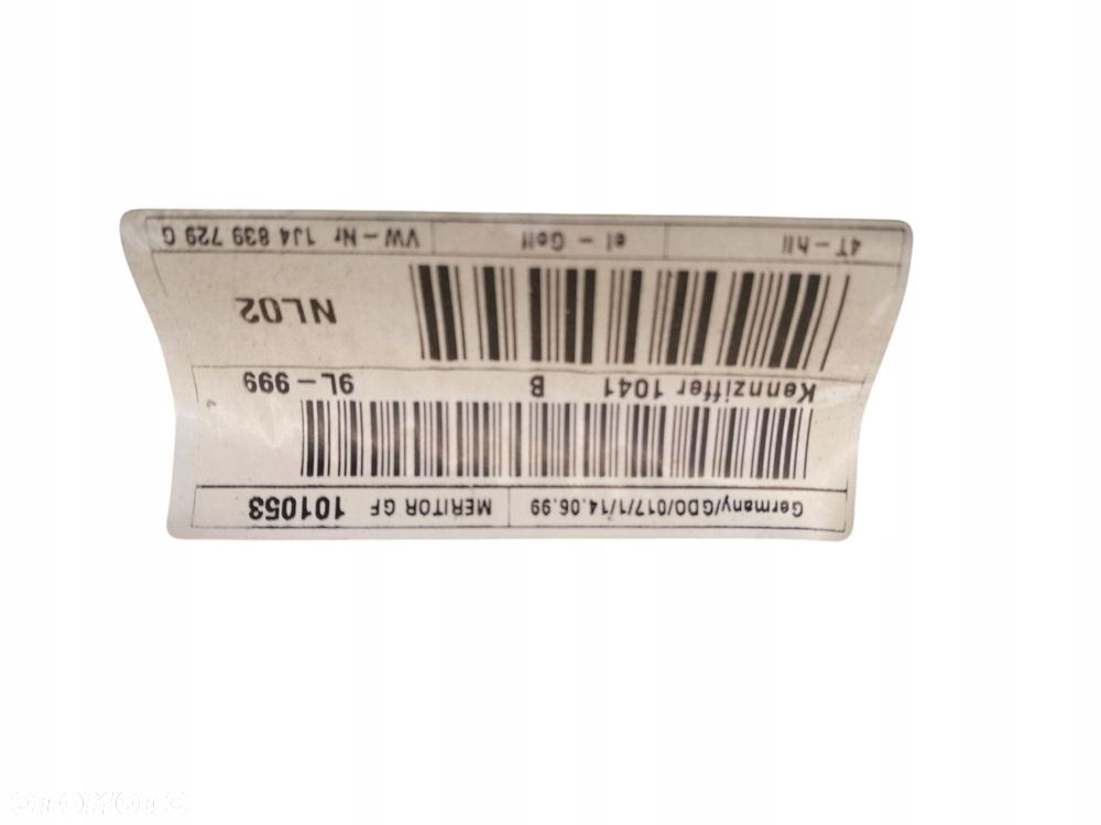 mechanizm podnośnik szyby lewy tył vw golf iv kombi 1j4839729g - 2