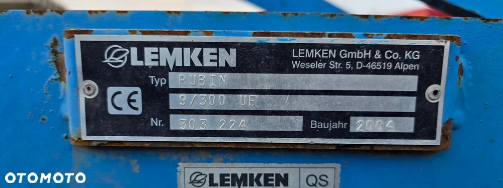 Lemken Rubin  9/300 UE - 7