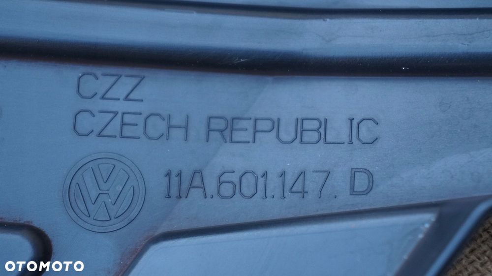 VW KOŁPAKI 19 CALI 1 SZTUKA KOŁPAK CZARNY 11A601147D 894601147A CZARNE 19" - 5