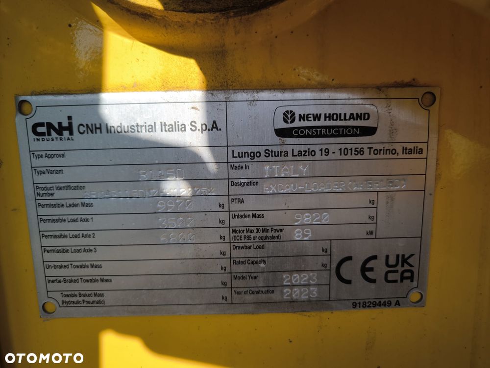 New Holland B 115 D, tylko 500 mth, jak nowa - 11