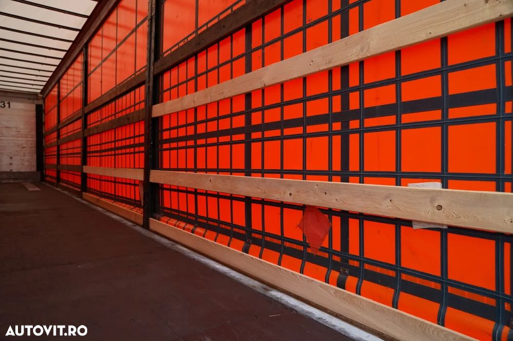 Schmitz Cargobull CORTINĂ / MEGA / PLATĂ JOSĂ / PUNTE RASĂ / ACOPERIȘ RASĂ / ACOPERIȘ RASĂ /  PRELATĂ ARMATĂ - 19