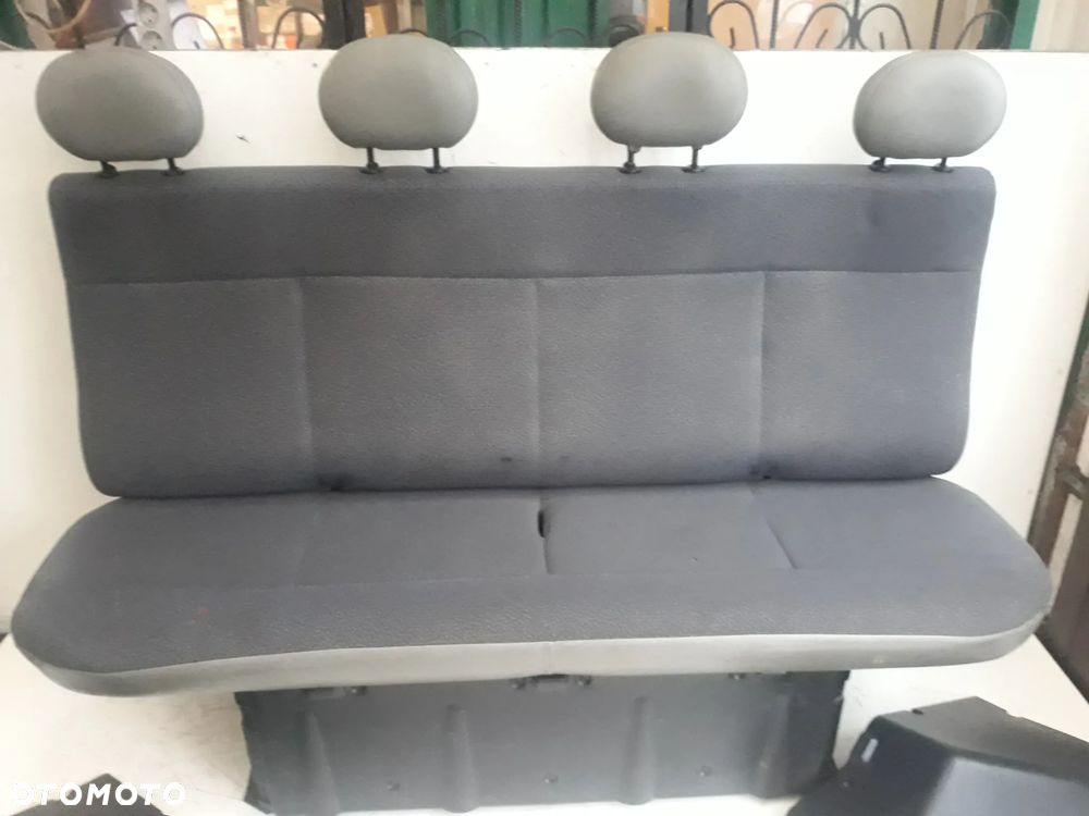 FOTEL KANAPA RENAULT MASTER II DOKA DUBEL KABINA 2 RZĄD - 1