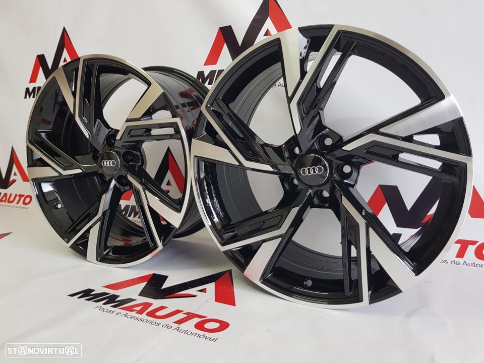 Jantes Audi RS6 2020 Preto Polido 18 - 2