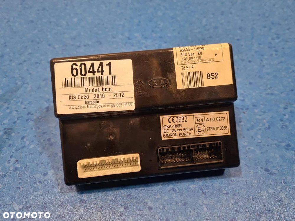 KIA CEED I LIFT MODUŁ BCM 95400-1H520 WD D4EA - 1