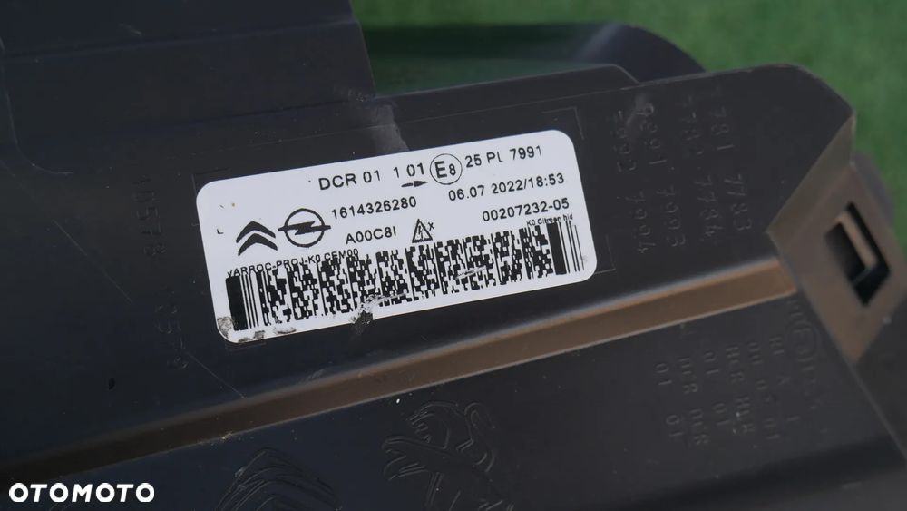 NOWY Reflektor Prawy Lewy Przód LAMPY Citroen Jumpy III 3 1614326480 / 1614326480 Oryginał OE - 3