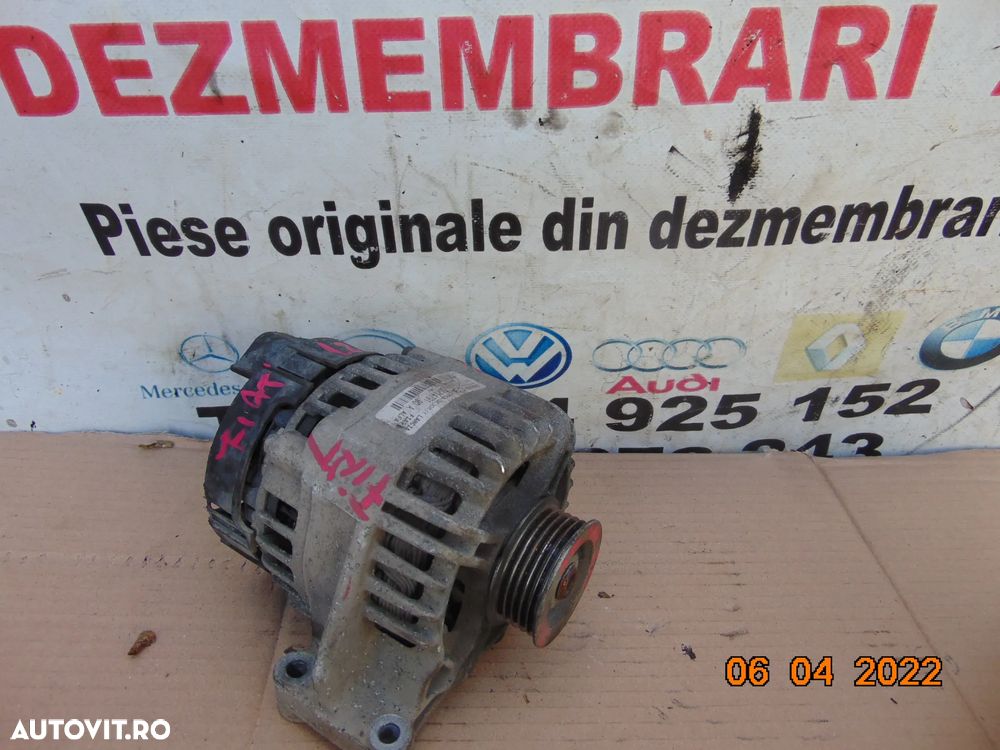 Alternator Fiat 1.4 500 punto panda stilo doblo 1.2 alfa romeo lancia idea abarth bravo - 1