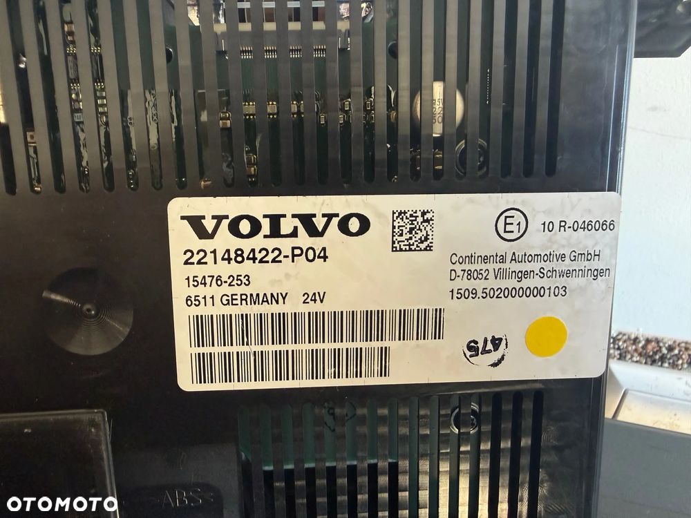 Wyświetlacz Radia VOLVO FH 4 FM 4 22148422 - 2