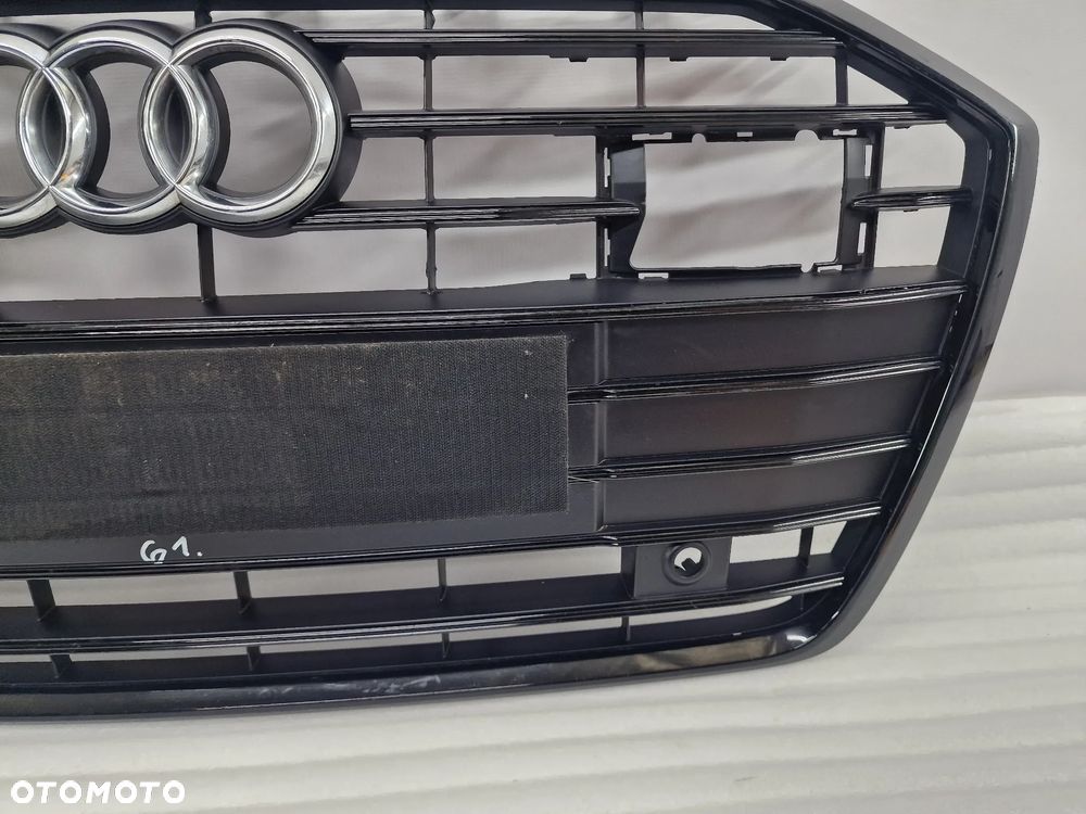 AUDI A6 C8 4K0 S-LINE 18- ATRAPA / GRILL PRZEDNI PRZÓD NA PDC BLACK CZARNY , NR 4K0853651 / 4K0853653 / 4K0853651C , NR AUKCJI GL61 - 7