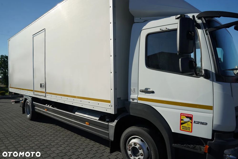 Mercedes-Benz ATEGO  1218 / 4X2 / KONTENER / WINDA DHOLLANDIA  - 1 500KG / ROLETA - 13
