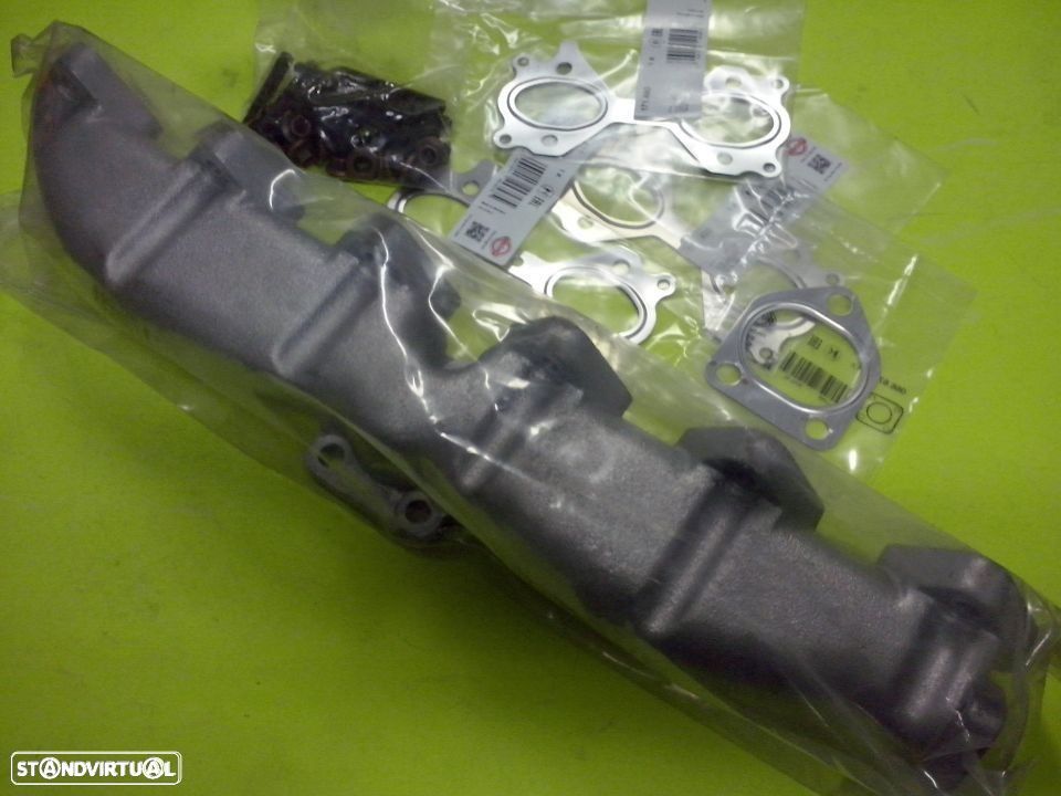 Coletor de escape de ferro Bmw E46 E60 E61 E65 X3 X5 525D 530D NOVO - 3